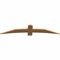 Ekena Millwork Bellingham Timber Gable Bracket, Western Red Cedar, 72"W x 15"H x 1 1/2"D x 5 1/2"F, 5/12 Pitch GBW072X15X0206BEL00SWR - alternate 3